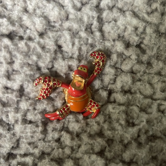 Disney Sebastian Swarovski Brooch - Picture 3 of 3